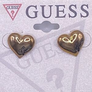 Guess Heart Studs